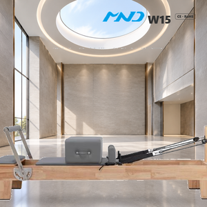 Cama de Entrenamiento de Pilates de Madera de Caucho de Alta Calidad, Equipo de Gimnasio MND Fitness para Compradores al por Mayor en Maceio - Product Image 1