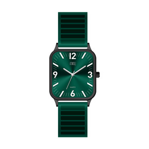นาฬิกา Vista Wandering Watch, สายซิลิโคนทรงเหลี่ยมโค้งมนขนาด 35 มม., มีหลายเฉดสีสำหรับงานปาร์ตี้ ใช้ได้ทุกวัน และเข้ากับธุรกิจ - Product Image 5