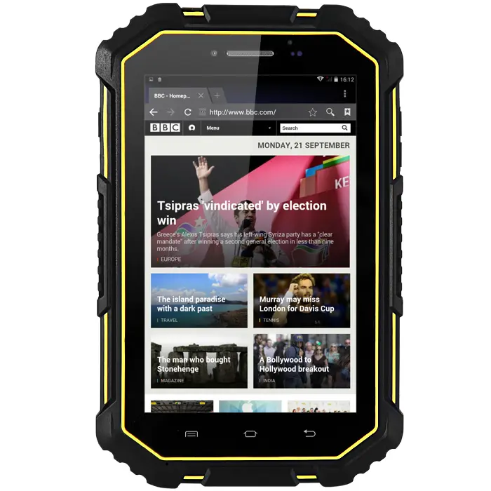 IP67 waterproof tablet rugged tablet Android Operating System 4G LTE smart tablet