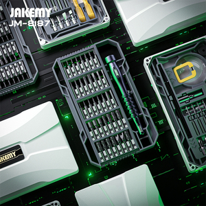 Juego <span class=keywords><strong>de</strong></span> Destornilladores <span class=keywords><strong>de</strong></span> Precisión JM-8187, 83 Piezas, Caja <span class=keywords><strong>de</strong></span> Herramientas para Reparación <span class=keywords><strong>de</strong></span> Teléfonos Móviles y Computadoras Portátiles, Acero, OEM, <span class=keywords><strong>Punta</strong></span> Magnética Personalizable - Product Image 6