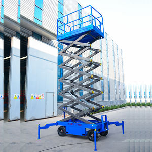 ce & iso 10m 500千克液压大负载能力高空平台室内或室外使用移动
