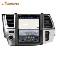 Reproductor Multimedia con Android 9,0 y navegación GPS para Toyota Highlander, autorradio estilo Tesla con 6 núcleos, Unidad Principal Carplay, para modelos 2014 a 2019