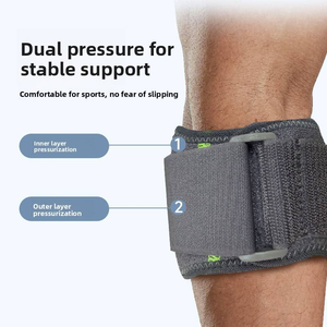 Codera de compresión ajustable para soporte de codo, ideal para codo de tenista, tendinitis de golfista, levantamiento de pesas y alivio del dolor deportivo. - Product Image 3