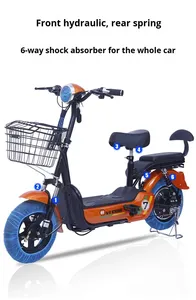 <span class=keywords><strong>Motor</strong></span> de Roda Traseira Elétrico de Aço com Sensor de 3 Velocidades, 250W 48V, Sem Escovas, Bateria de Longa Duração, Leve, com Faróis LED - Product Image 3