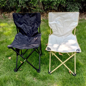 Muebles de Exterior, Equipo de Campamento, Silla de Pesca Plegable para Adultos y Niños, Silla Portátil Ligera para Pesca y Senderismo - Product Image 1