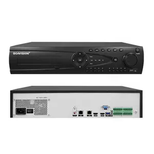 Gravador de vídeo 64CH 32CH NVR H.265 Max 16CH 4K/64CH 5MP/24CH 5MP/36CH 4MP suporte de entrada de vídeo 8*SATA Alarme E/S P2p