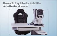 Kit de réfraction ophtalmique multifonctionnel avec fauteuil électrique réfractif unité ophtalmique
