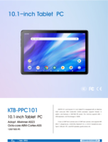 KTB PPC101 nouveau 10.1 pouces 128GB Wifi Dual BOX haut-parleurs divertissement éducatif affaires tablette Tab Android 13 tablette PC