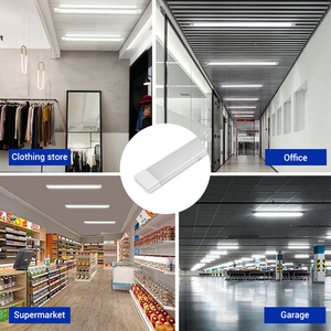 Hiệu Suất Cao Chiếu Sáng Thương Mại Thanh Lọc Đèn <span class=keywords><strong>72W</strong></span> 120W 150W <span class=keywords><strong>LED</strong></span> <span class=keywords><strong>Batten</strong></span> Ánh Sáng Trần Tuyến Tính <span class=keywords><strong>LED</strong></span> Ống - Product Image 3