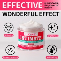 KYLIEFIT Crème Intense Éclaircissante pour Zones Intimes, Aisselles, Anti-Taches Foncées à l'Arbutine, Blanchissante pour Peaux Sensibles
