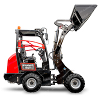 Mini-chargeuses sur pneus Mammut à prix avantageux WL26 WL35 600kg 800kg 1000kg