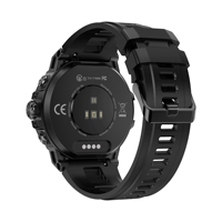 Montre connectée Bluetooth avec carte GPS hors ligne, surveillance de la santé masculine, réveil magnétique, suivi de la fréquence cardiaque, rappel d'appel HW009