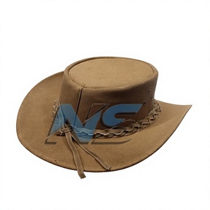 Chapeau de cowboy marron unisexe adulte 56-58CM décontracté pour l'extérieur printemps automne avec broderie de perles et impression par transfert par sublimation NABTAY SPORTS - Product Image 3