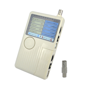 4-in-1 rede cabo testador RJ11/RJ45/USB/BNC multifuncional fio rastreador para Ethernet telefone cabos coaxiais USB-Stp Utp Cat5e - Product Image 1