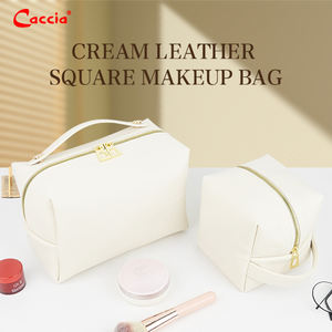 Di alta qualità di grandi dimensioni facile stoccaggio cosmetico viaggio Casual di lusso alla moda borsa per il trucco con manico - Product Image 4