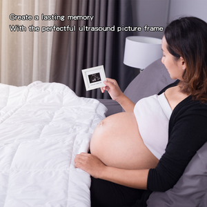 Quadro de Exibição para Imagem de Ultrassom de Bebê, MDF Ecológico e Durável, Placa de Anúncio de Gravidez - Product Image 4