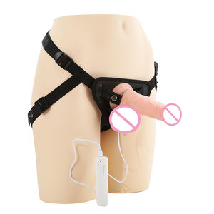 Dildo réaliste en PVC en gros pour femmes Masturbation Dildo à porter doucement avec une <span class=keywords><strong>grande</strong></span> ventouse Jouets sexuels pour lesbiennes - Product Image 2