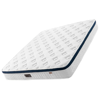 Matelas Hybride de Luxe à Ressorts Ensachés Doubles, Gel Mémoire, Taille Queen et King, Compressé et Enroulable, Prix Usine