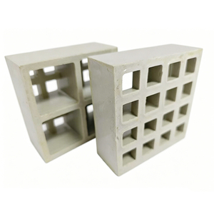 Grille en fibre de verre FRP stabilisée aux UV, anti-corrosion, <span class=keywords><strong>pour</strong></span> quais de bateaux, marinas et projets de passerelles côtières - Product Image 4