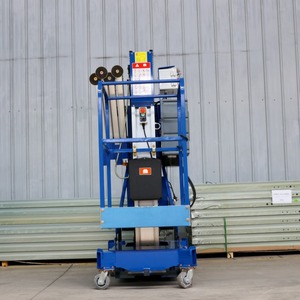 Plataforma de Trabajo Aérea Hidráulica <span class=keywords><strong>Vertical</strong></span> de Elevación <span class=keywords><strong>Vertical</strong></span> de un Solo Mástil con Ahorro de Energía y Fácil Mantenimiento - Product Image 3