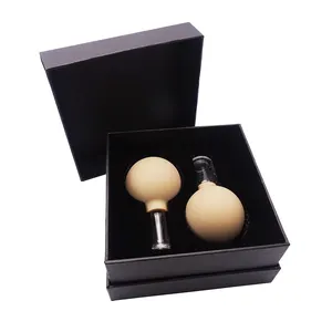 Fuli Hot-Selling Groothandel Glazen Acupunctuur Vacuüm Hijama Slimme Gezichts Cupping Set Pvc Cupping Cup Massage Thearapy Massageapparaat - Product Image 1
