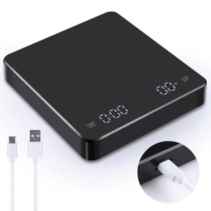 Cao chính xác kỹ thuật số hiển thị cà phê có trọng lượng quy mô nhỏ nhà bếp cà phê quy mô với bộ đếm thời gian - Product Image 1