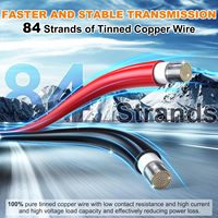 2x100 Fuß 1800V 6mm Verzinntes Kupfer Solar-PV-Kabel 10AWG für Außenbereich, Automobil, Wohnmobil, Boot, Marine