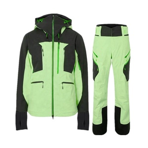 Conjunto de chaquetas y pantalones de <span class=keywords><strong>esquí</strong></span> para <span class=keywords><strong>mujer</strong></span>, ropa de <span class=keywords><strong>esquí</strong></span> impermeable OEM de alta calidad - Product Image 5