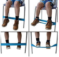Haiyang Libenli En gros Chaise sensorielle pour TDAH avec bande élastique de résistance en latex coloré antidérapante pour enfants et activités sensorielles des pieds