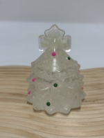 Mainan Squishy Maltosa Pohon Natal Menyala Dalam Gelap, Mainan Remas Lambat Berkilauan, Alat Penghilang Stres Tangan Uniseks