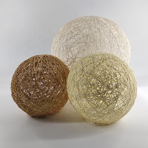 Vente chaude <span class=keywords><strong>papier</strong></span> chaîne <span class=keywords><strong>boule</strong></span> enfant chambre lampe de table Globe lampe de table - Product Image 5