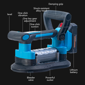Vibrateur de pose de carreaux sans fil avec ventouse à vide pour usage domestique, machine de pose de carreaux pour murs et sols - Product Image 5