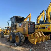 Niveleuse Caterpillar CAT140H d'occasion, 90% neuve, moteur Mitsubishi, vannes hydrauliques Kawasaki