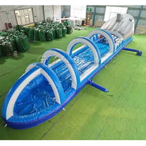 Grand toboggan <span class=keywords><strong>gonflable</strong></span> commercial en forme de <span class=keywords><strong>ventre</strong></span> de requin avec arche pour enfants et adultes - Product Image 4