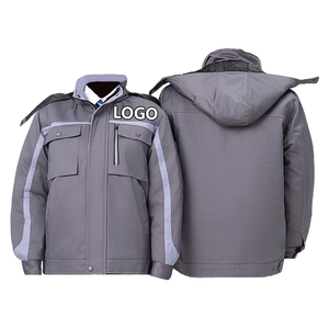 Ropa de trabajo de construcción con logotipo personalizado engrosada para hombres de invierno traje de trabajo general INDUSTRIAL ROPA DE TRABAJO chaqueta de trabajo de reparación de automóviles - Product Image 1
