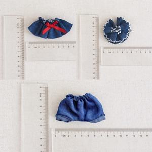 नई गुड़िया कपड़े लंबे पैर की टी डेनिम शॉर्ट्स और स्कर्ट, पोशाक परिवर्तन पोशाक और सहायक उपकरण - Product Image 4