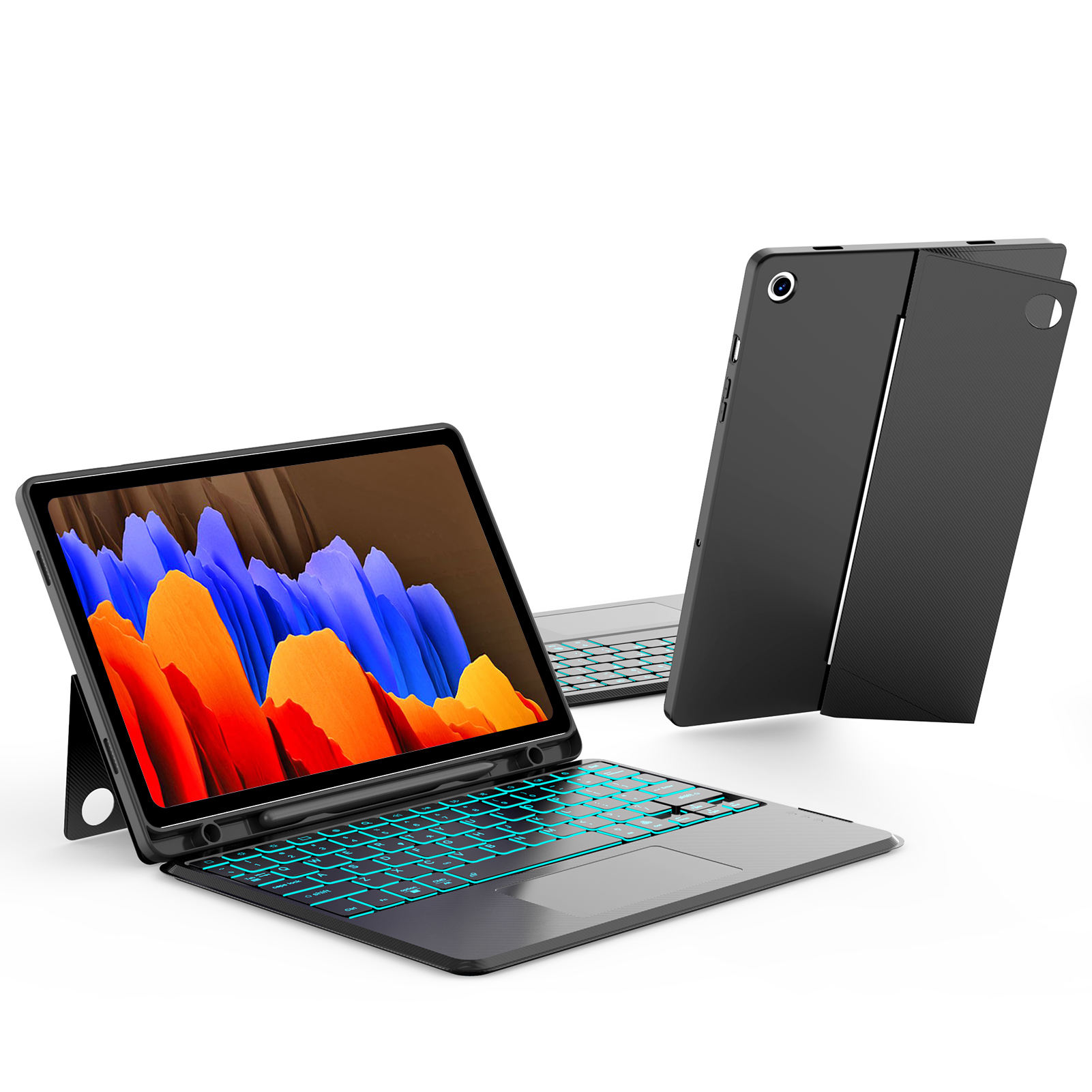 for Samsung Galaxy Tab S7+ Black