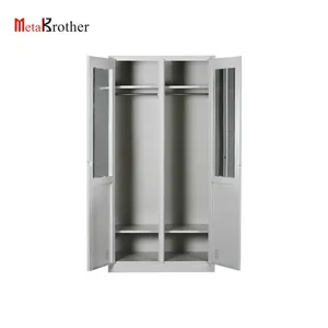 Factory Hot 2 Door Lockers For Sale Steel Cupboard With Locker