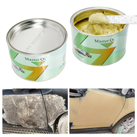 Mastic polyuréthane durable à forte adhérence, séchage rapide, ponçage facile, avec durcisseur, pour la réparation de carrosserie automobile, le remplissage des rayures et des bosses.