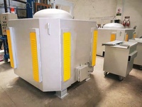 batterie portable, lingots d'aluminium, fentes industrielles, fusion électrique, four de moulage sous pression
