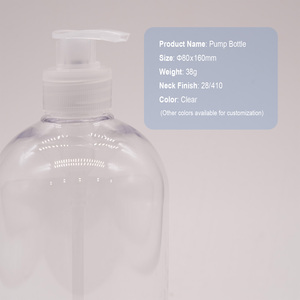 Bouteille de lavage corporel plate en plastique PET de haute qualité avec pompe pulvérisatrice 300ml/500ml – Fabricant, Vente en gros, Personnalisation OEM ODM, Marque privée - Product Image 4