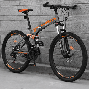 Vélos de course pliables 24, 26, 27,5, 29 pouces – VTT pliable de qualité supérieure, facile à plier et à transporter, en alliage - Product Image 6
