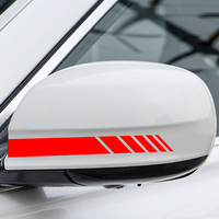 Autocollants latéraux pour rétroviseur de voiture, sport, pour Renault Clio Megane Duster Captur Trafic Sandero Dacia Kwid Logan, 2 pièces