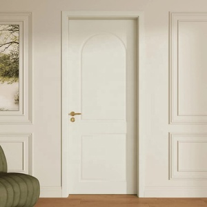 Puerta Interior Moderna Impermeable de HDF para Dormitorio, Hotel, Apartamento - Product Image 3