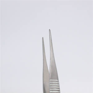 Pince à dissection en acier inoxydable Hy-051, 125mm, pince de laboratoire à dents pointues pour usage médical, résistante à la corrosion - Product Image 1