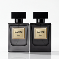 Flacon pulvérisateur en verre vide de 30 ml avec étiquette personnalisée, emballage de marque personnalisé, flacon de parfum de luxe avec boîte