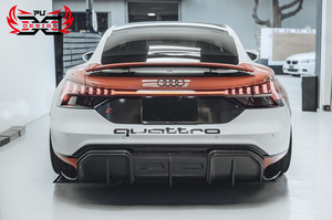 Diffusore Posteriore in Fibra di Carbonio di Alta Qualità, Kit Carrozzeria per Audi <span class=keywords><strong>E</strong></span>-<span class=keywords><strong>TRON</strong></span> <span class=keywords><strong>GT</strong></span> 2021+ - Product Image 2