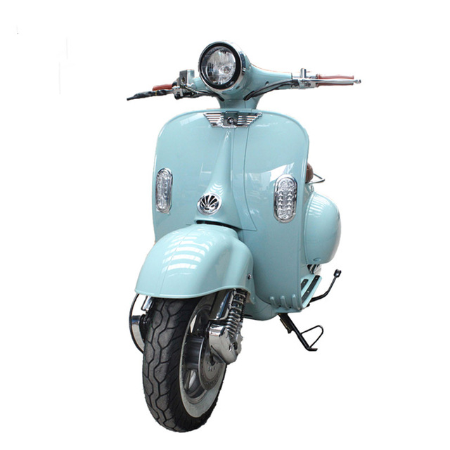 2020 Vintage Electric Motorcycle Retro Adult Scooter with Big Seat 72v Voltage 1500w Motor Power