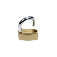 Cadenas en laiton YH1268, cadenas robuste, mini cadenas et clé avec 3 clés