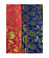 Dirac et Garbasar France pour la teinture-Soie Lurex Jacquard Somali Dirac Tissu pour robes de filles Costumes de mariage
